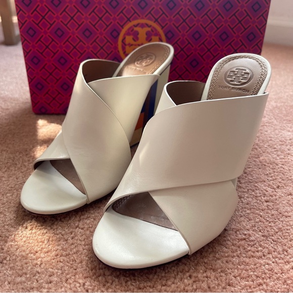 Tory Burch Color Block Mule - Picture 2 of 8
